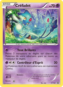 Carte Créfadet de l'extension Promo XY, numéro XY142/211