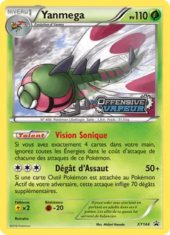 Carte Yanmega de l'extension Promo XY, numéro XY144/211