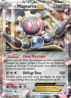 Carte Magearna-EX de l'extension Promo XY, numéro XY175/211