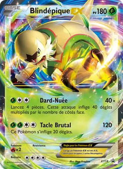Carte Blindépique EX de l'extension Promo XY, numéro XY18/211