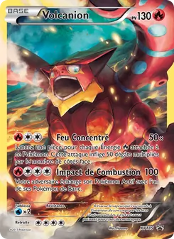Carte Volcanion de l'extension Promo XY, numéro XY185/211