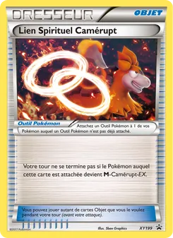 Carte Lien Spirituel Camérupt de l'extension Promo XY, numéro XY199/211