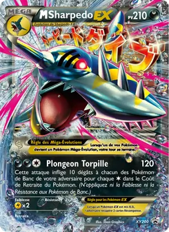 Carte M-Sharpedo-EX de l'extension Promo XY, numéro XY200/211