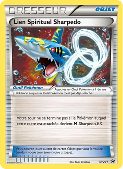 Carte Lien Spirituel Sharpedo de l'extension Promo XY, numéro XY201/211