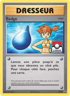 Carte Badge de l'extension Promo XY, numéro XY204/211
