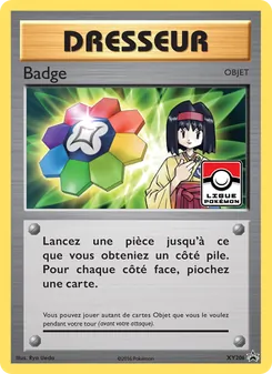 Carte Badge de l'extension Promo XY, numéro XY206/211