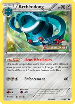 Carte Archéodong de l'extension Promo XY, numéro XY21/211