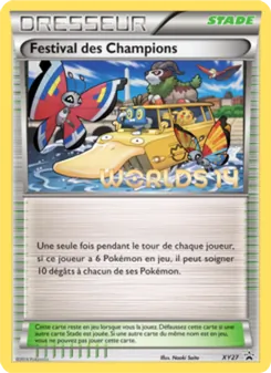 Carte Festival des Champions de l'extension Promo XY, numéro XY27/211