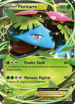 Carte Florizarre EX de l'extension Promo XY, numéro XY28/211