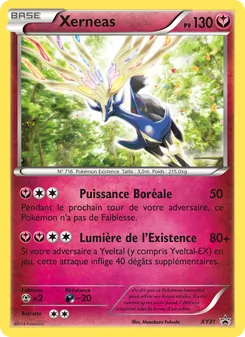 Carte Xerneas de l'extension Promo XY, numéro XY31/211
