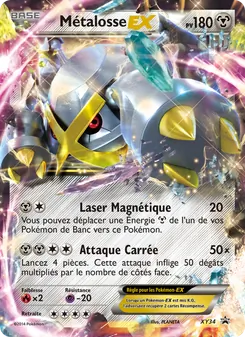 Carte Métalosse EX de l'extension Promo XY, numéro XY34/211