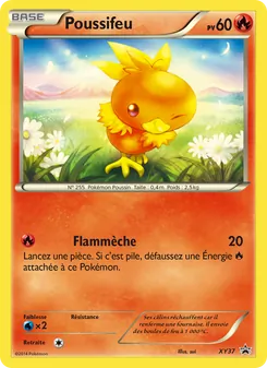 Carte Poussifeu de l'extension Promo XY, numéro XY37/211