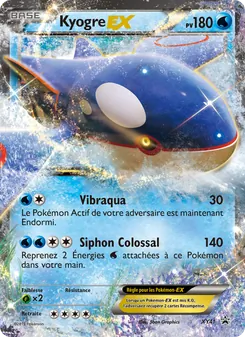 Carte Kyogre EX de l'extension Promo XY, numéro XY41/211