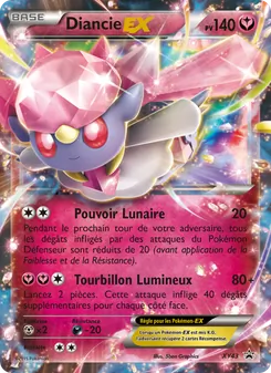 Carte Diancie EX de l'extension Promo XY, numéro XY43/211