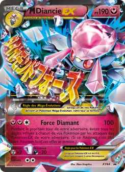 Carte M Diancie EX de l'extension Promo XY, numéro XY44/211