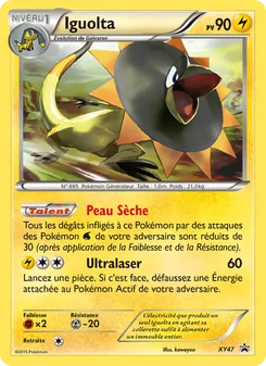 Carte Iguolta de l'extension Promo XY, numéro XY47/211