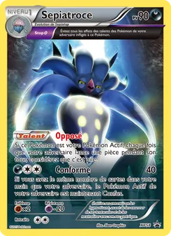 Carte Sepiatroce de l'extension Promo XY, numéro XY58/211