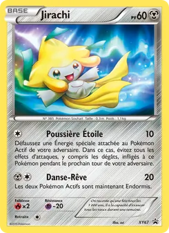 Carte Jirachi de l'extension Promo XY, numéro XY67/211