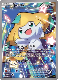 Carte Jirachi de l'extension Promo XY, numéro XY67a/211