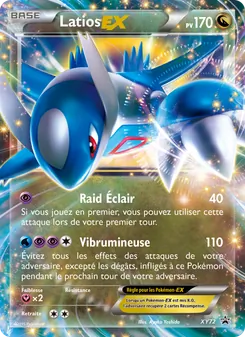 Carte Latios EX de l'extension Promo XY, numéro XY72/211