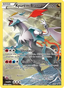 Carte Kyurem Blanc de l'extension Promo XY, numéro XY81/211