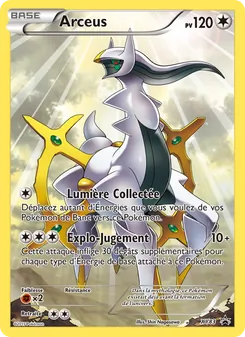 Carte Arceus de l'extension Promo XY, numéro XY83/211