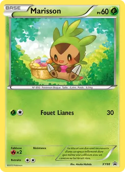 Carte Marisson de l'extension Promo XY, numéro XY88/211
