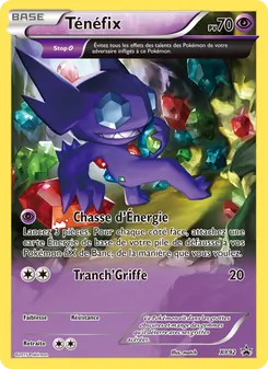 Carte Ténéfix de l'extension Promo XY, numéro XY92/211