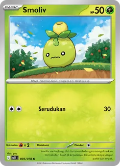 Kartu Smoliv dari Scarlet ex, nomor 005/78