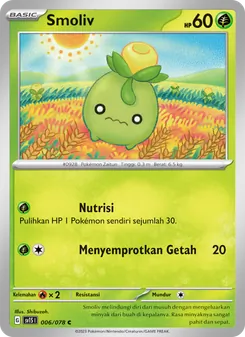 Kartu Smoliv dari Scarlet ex, nomor 006/78