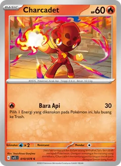 Kartu Charcadet dari Scarlet ex, nomor 010/78