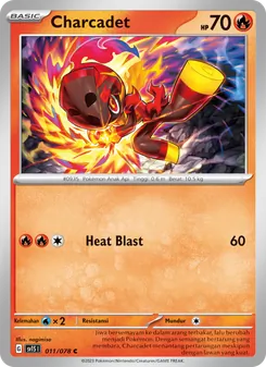 Kartu Charcadet dari Scarlet ex, nomor 011/78