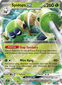 Kartu Spidops ex dari Violet ex, nomor 008/78