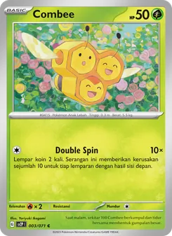 Kartu Combee dari Mara Bahaya Salju, nomor 003/71