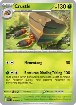 Kartu Crustle dari Pertemuan Paradoks, nomor 007/132