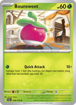 Kartu Bounsweet dari Pertemuan Paradoks, nomor 008/132