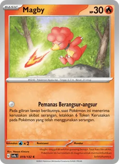 Kartu Magby dari Pertemuan Paradoks, nomor 019/132