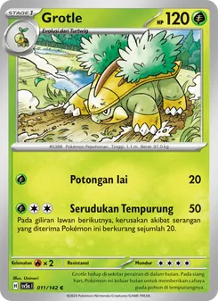 Kartu Grotle dari Paradoks Andalan, nomor 011/142