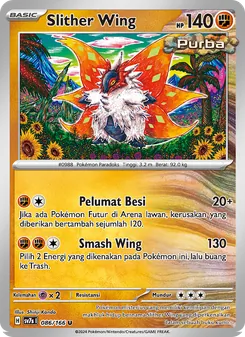 Kartu Slither Wing dari Bimbingan Rasi, nomor 086/166