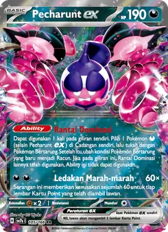 Kartu Pecharunt ex dari Bimbingan Rasi, nomor 105/166