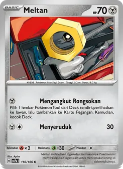 Kartu Meltan dari Bimbingan Rasi, nomor 110/166