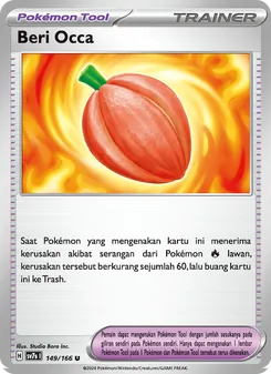 Kartu Beri Occa‌ dari Bimbingan Rasi, nomor 149/166