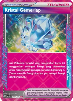 Kartu Kristal Gemerlap‌ dari Bimbingan Rasi, nomor 150/166
