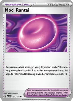 Kartu Moci Rantai‌ dari Bimbingan Rasi, nomor 151/166