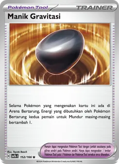 Kartu Manik Gravitasi‌ dari Bimbingan Rasi, nomor 152/166