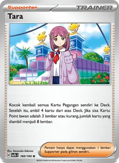 Kartu Tara‌ dari Bimbingan Rasi, nomor 160/166