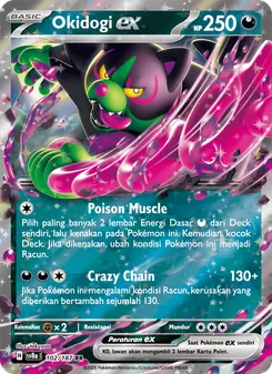 Kartu Okidogi ex dari Festival Terastal ex, nomor 102/187