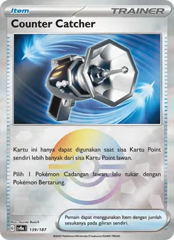 Kartu Counter Catcher dari Festival Terastal ex, nomor 139/187
