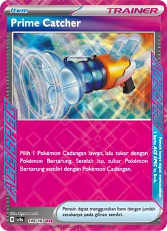 Kartu Prime Catcher dari Festival Terastal ex, nomor 148/187