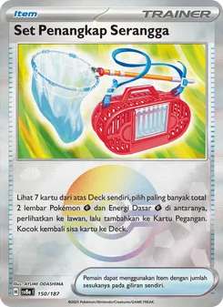 Kartu Set Penangkap Serangga dari Festival Terastal ex, nomor 150/187